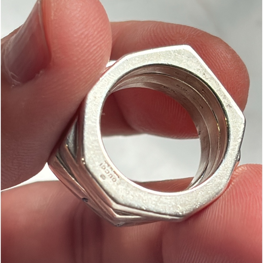 Gucci Sterling Silver Stack Rings - image 3